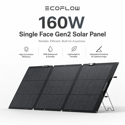 ECOFLOW 160W Watt Portable Solar Panel