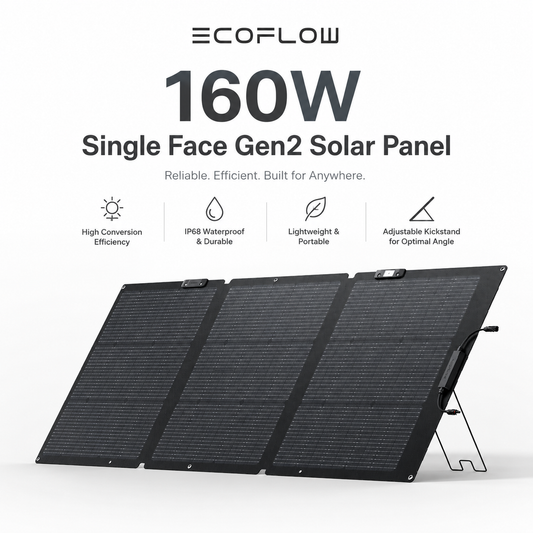 ECOFLOW 160W Watt Portable Solar Panel