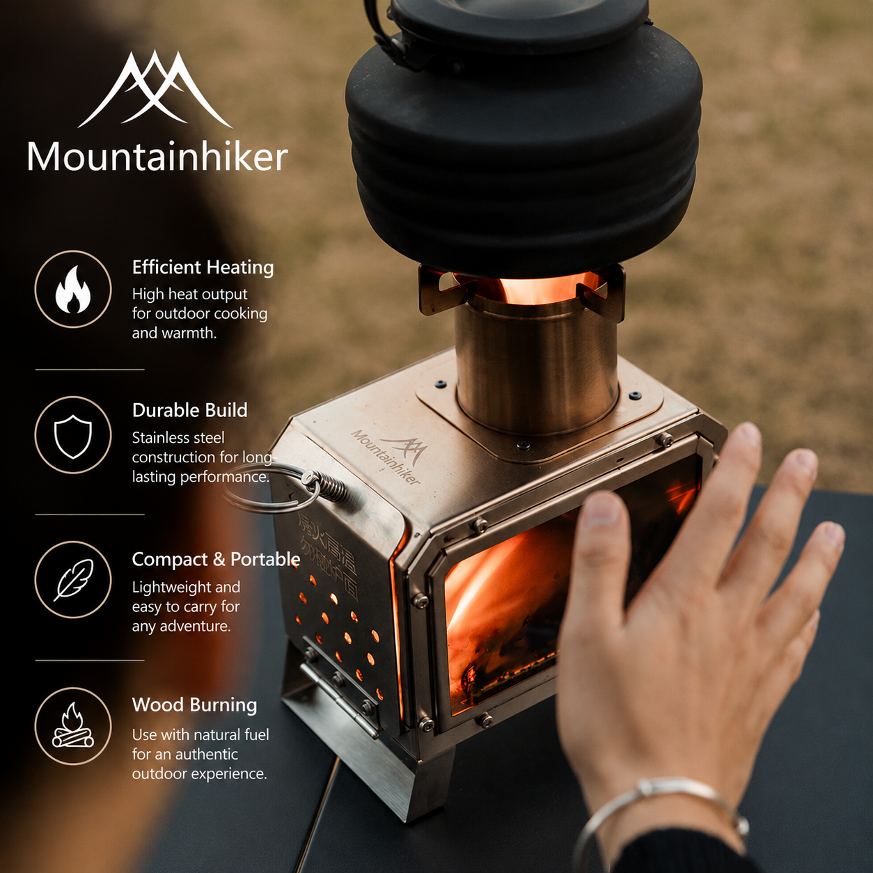 Mountainhiker Mini outdoor Firewood Stove