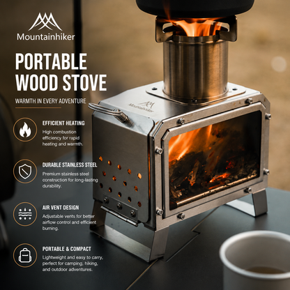 Mountainhiker Mini outdoor Firewood Stove