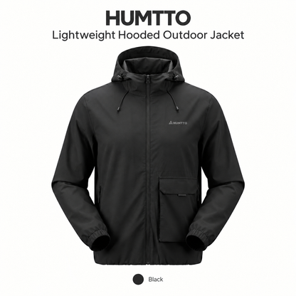 HUMTTO Men’s Lightweight Hooded Outdoor Jacket 39J763A