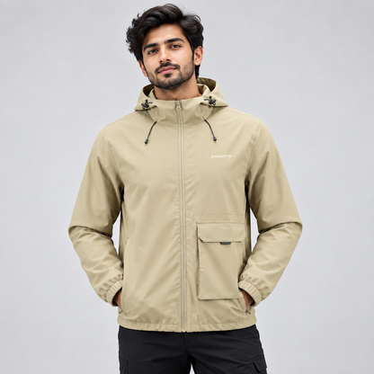 HUMTTO Men’s Lightweight Hooded Outdoor Jacket 39J763A