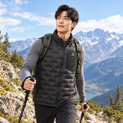 HUMTTO Men’s Lightweight Down Vest 39Y728A