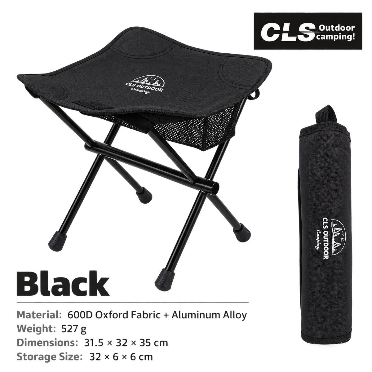 CLS Outdoor Field Trekker Folding Camping Stool