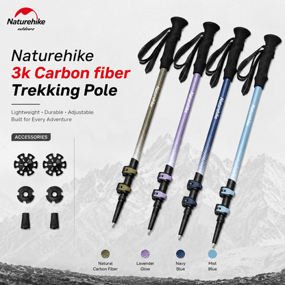 Naturehike Ultra-Light Hoar Trek Carbon Fiber Trekking Pole