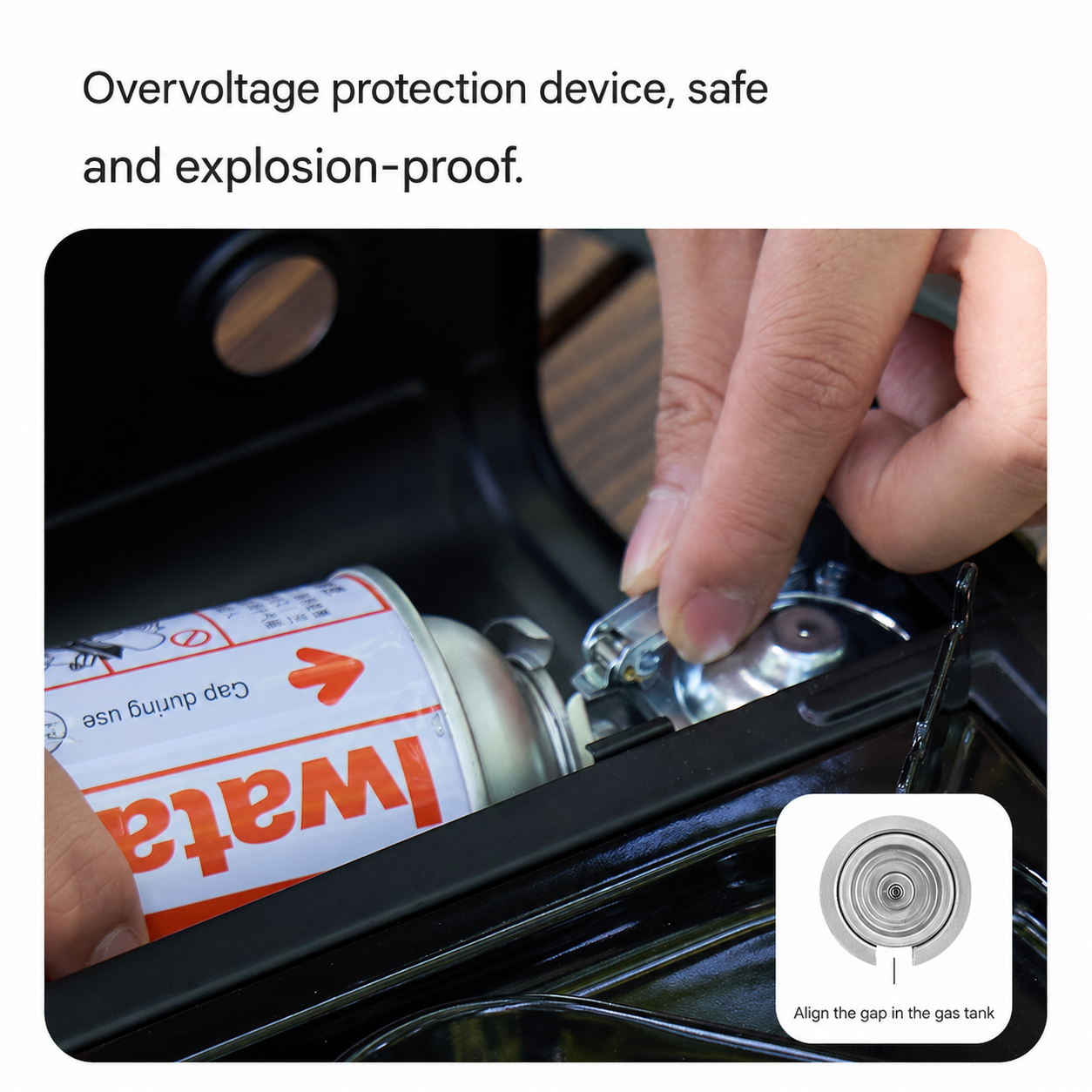 Naturehike Dark Star 2900W High-Power Portable Cassette Stove