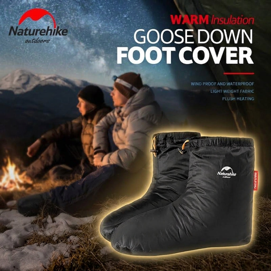Naturehike Lightweight Insulated Goose Down Foot Covers