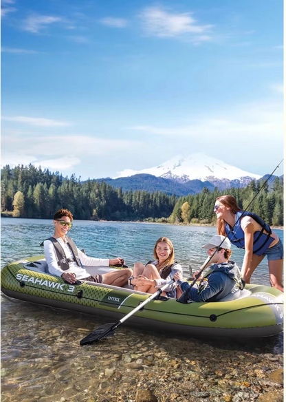INTEX Seahawk 3 Inflatable Boat Set