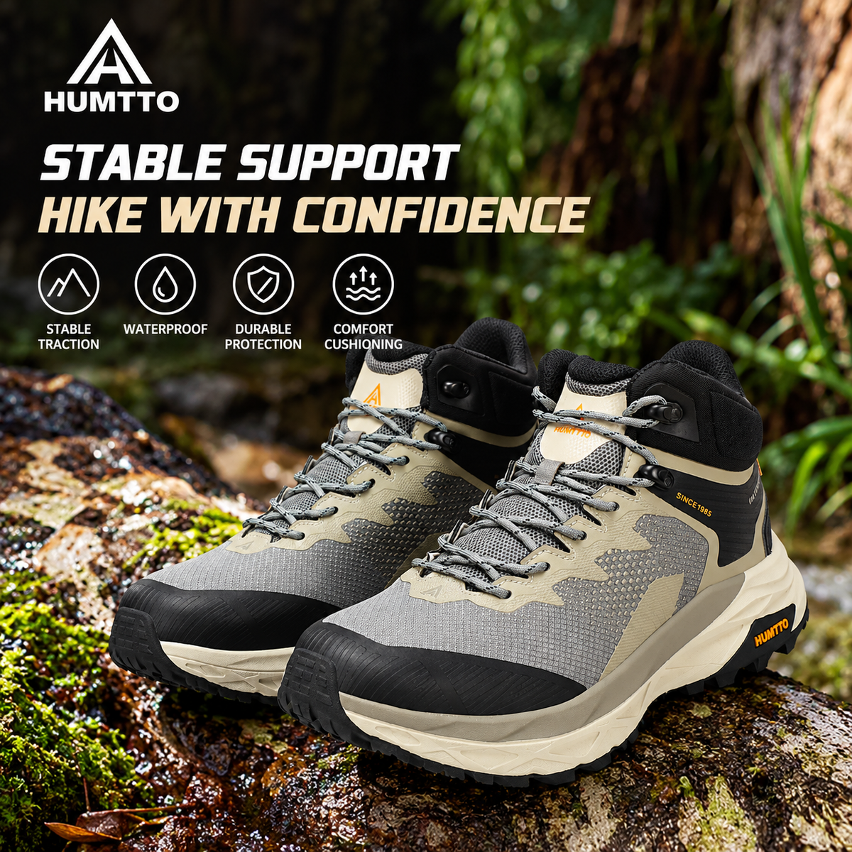 HUMTTO Outdoor Hiking / Trekking Boots 260987A