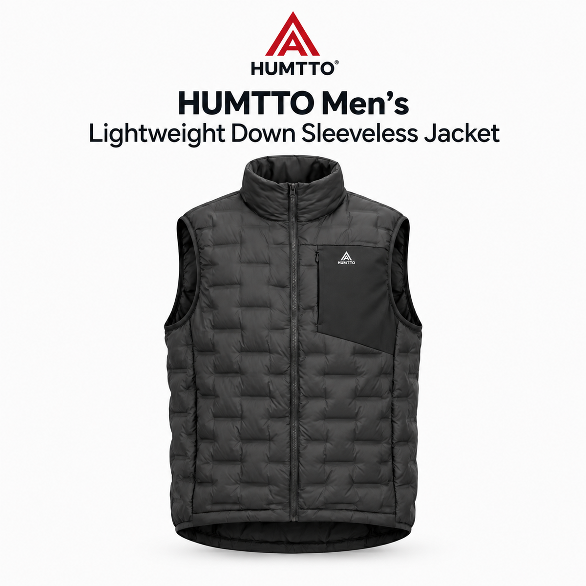 HUMTTO Men’s Lightweight Down Vest 39Y728A