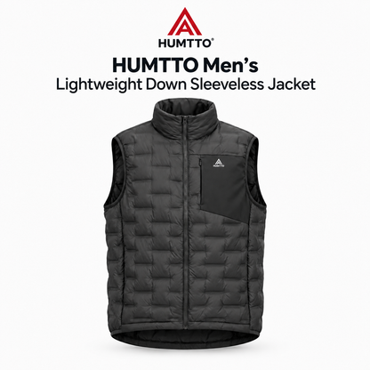 HUMTTO Men’s Lightweight Down Vest 39Y728A