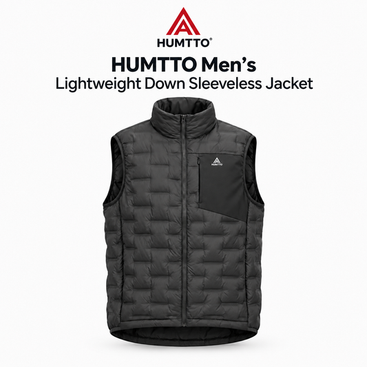 HUMTTO Men’s Lightweight Down Vest 39Y728A