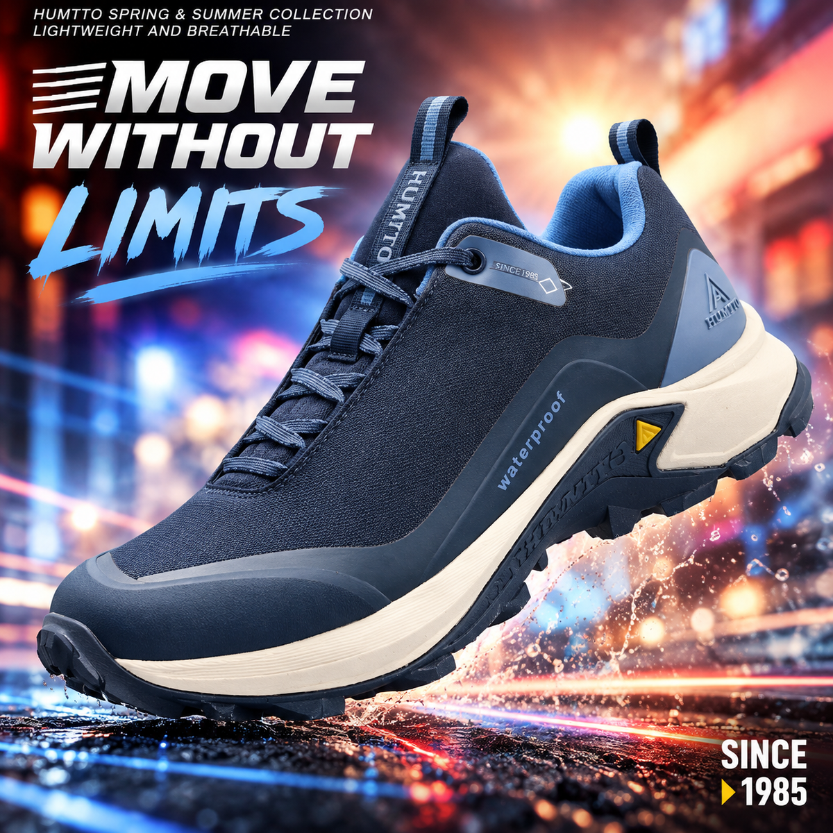 HUMTTO Waterproof Trekking, Hiking, Trail Running Shoes HT110396A