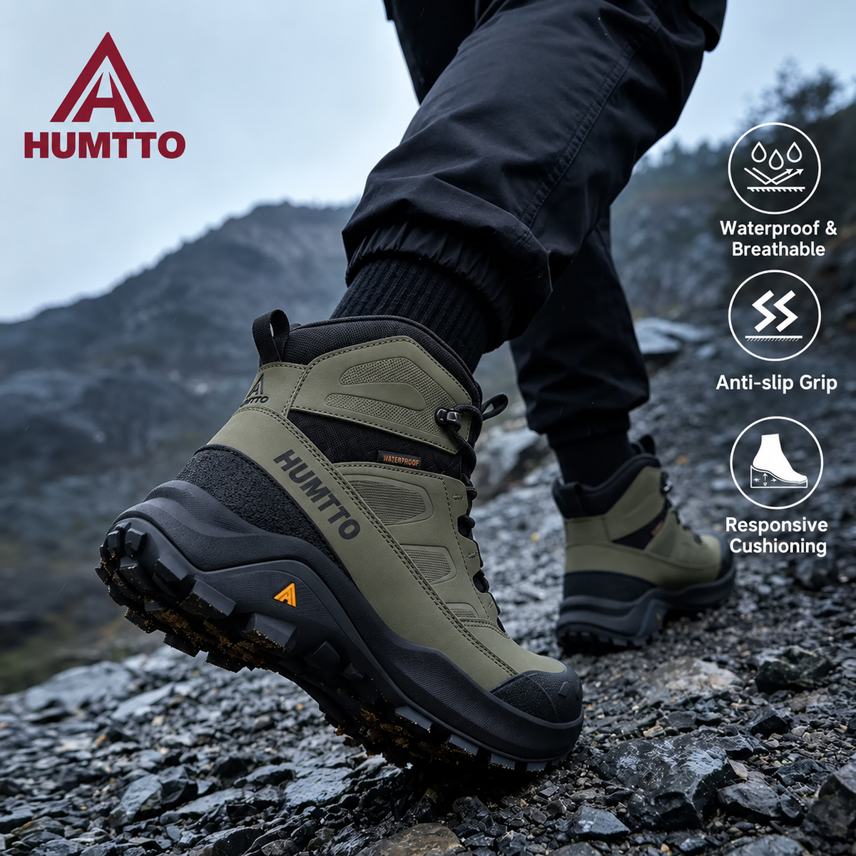 HUMTTO Outdoor All Terrain Boots 260672A