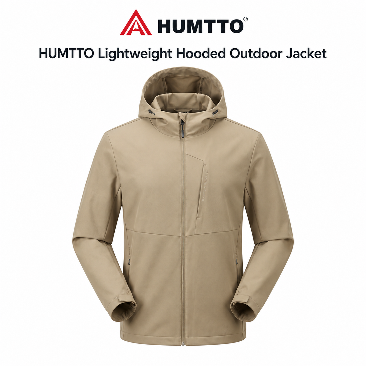 HUMTTO Men’s Lightweight Hooded Outdoor Jacket 39J910A