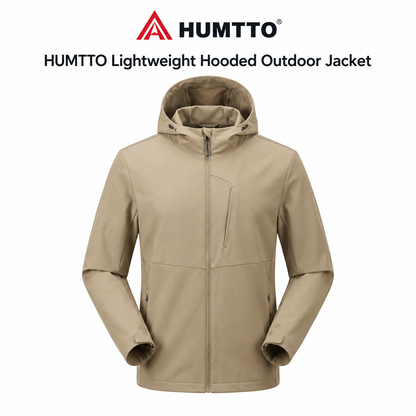 HUMTTO Men’s Lightweight Hooded Outdoor Jacket 39J910A