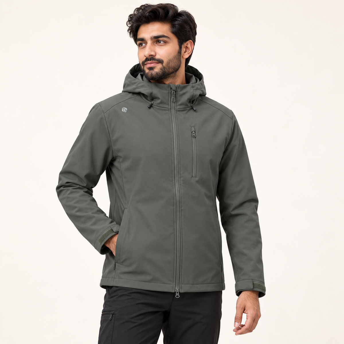 HUMTTO Men’s Professional Softshell Outdoor Jacket 39R961A