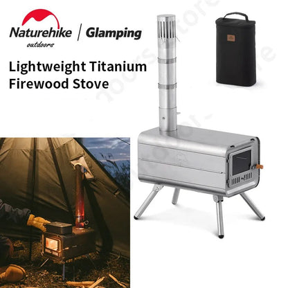 Naturehike Glamping Lightweight Titanium Firewood Stove