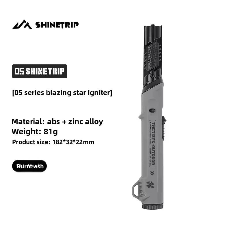 ShineTrip Portable Waterproof Outdoor Blazing Star Refiliable Igniter