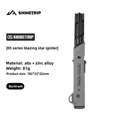 ShineTrip Portable Waterproof Outdoor Blazing Star Refiliable Igniter