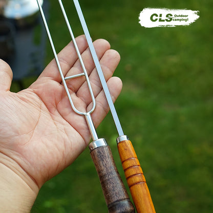 NOBANA CLS Stainless Steel BBQ Skewers Set