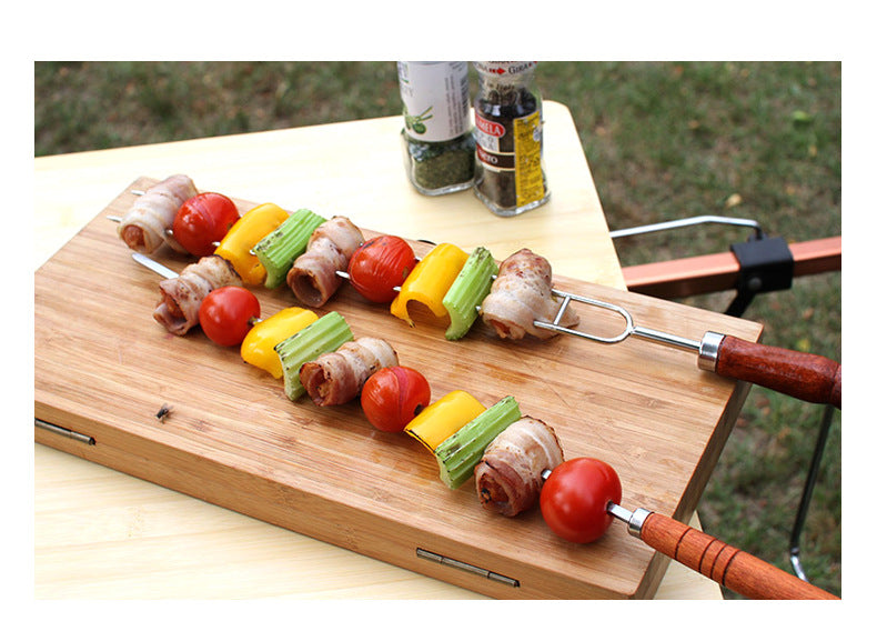 NOBANA CLS Stainless Steel BBQ Skewers Set