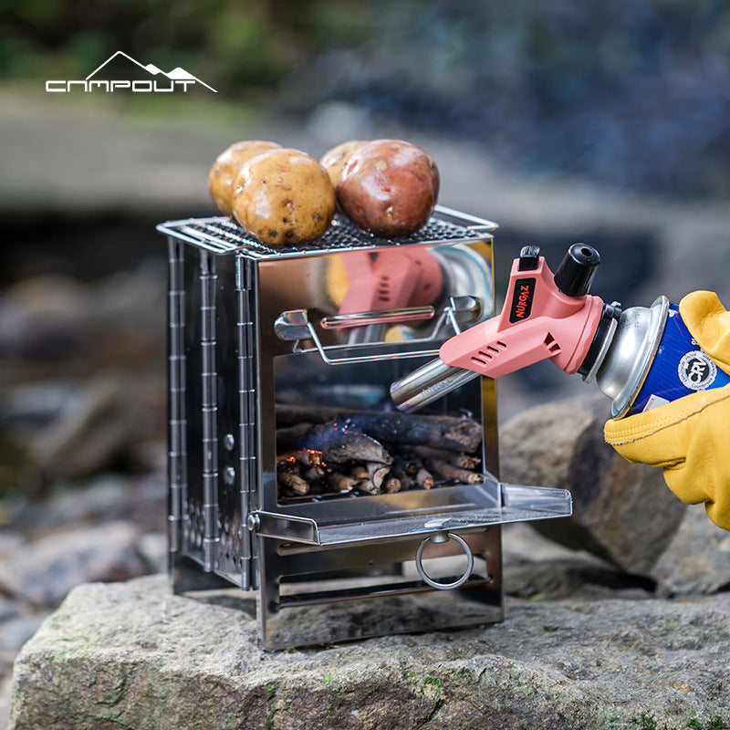 CAMPOUT camping stainless steel wood stove