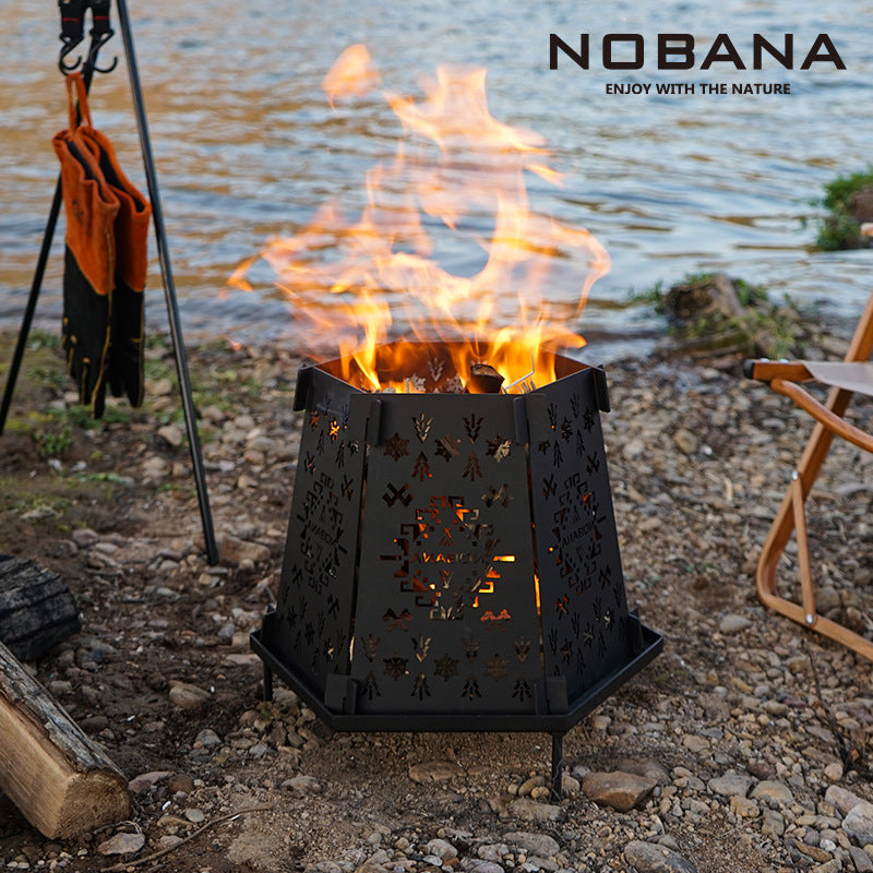 NOBANA Hexa Iron Fire Pit