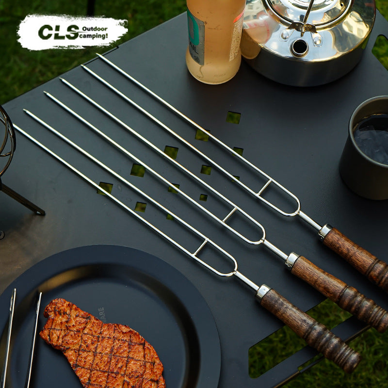 NOBANA CLS Stainless Steel BBQ Skewers Set
