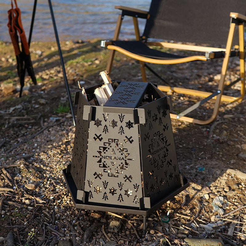 NOBANA Hexa Iron Fire Pit