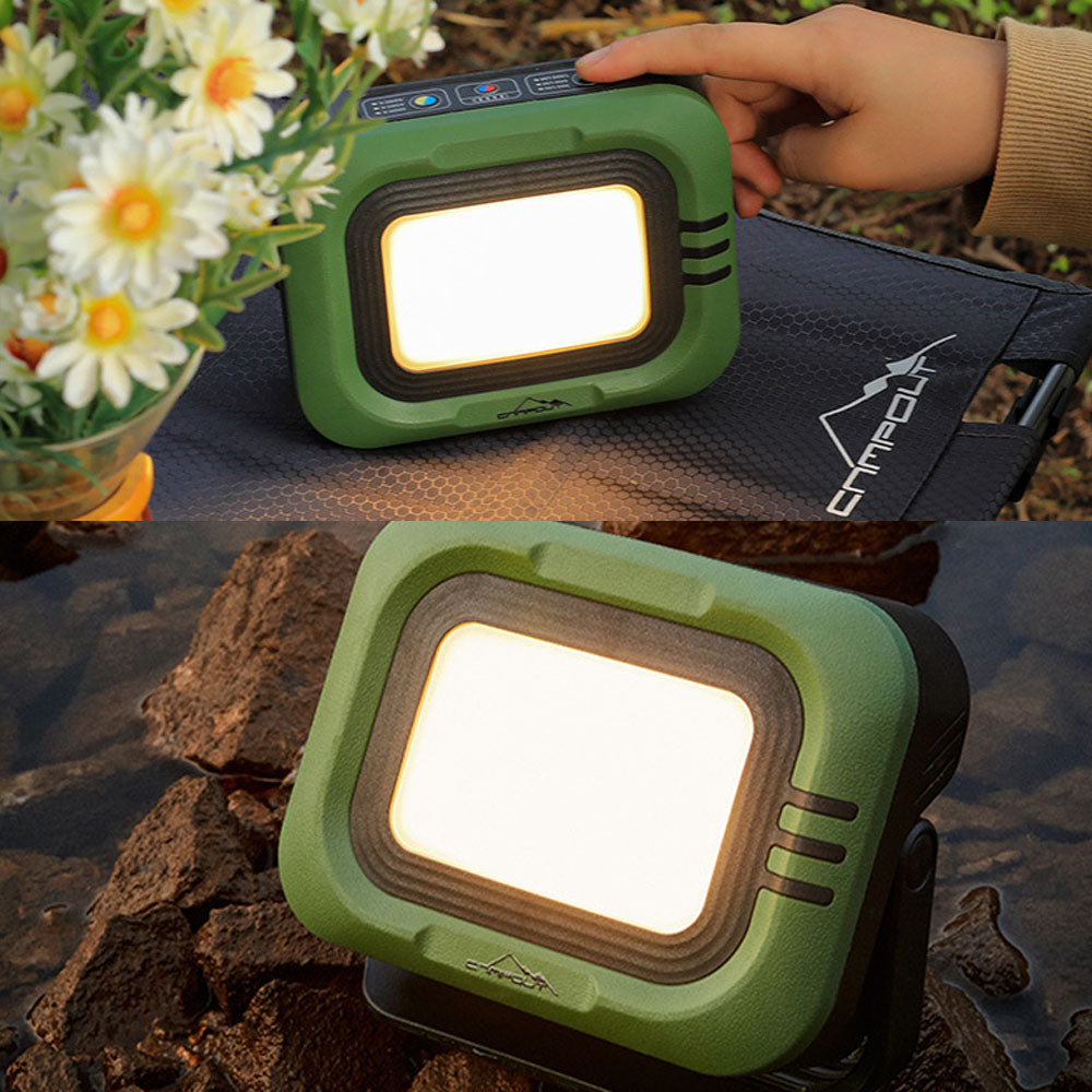 CAMPOUT Solar Camping LED Lamp With Magnet