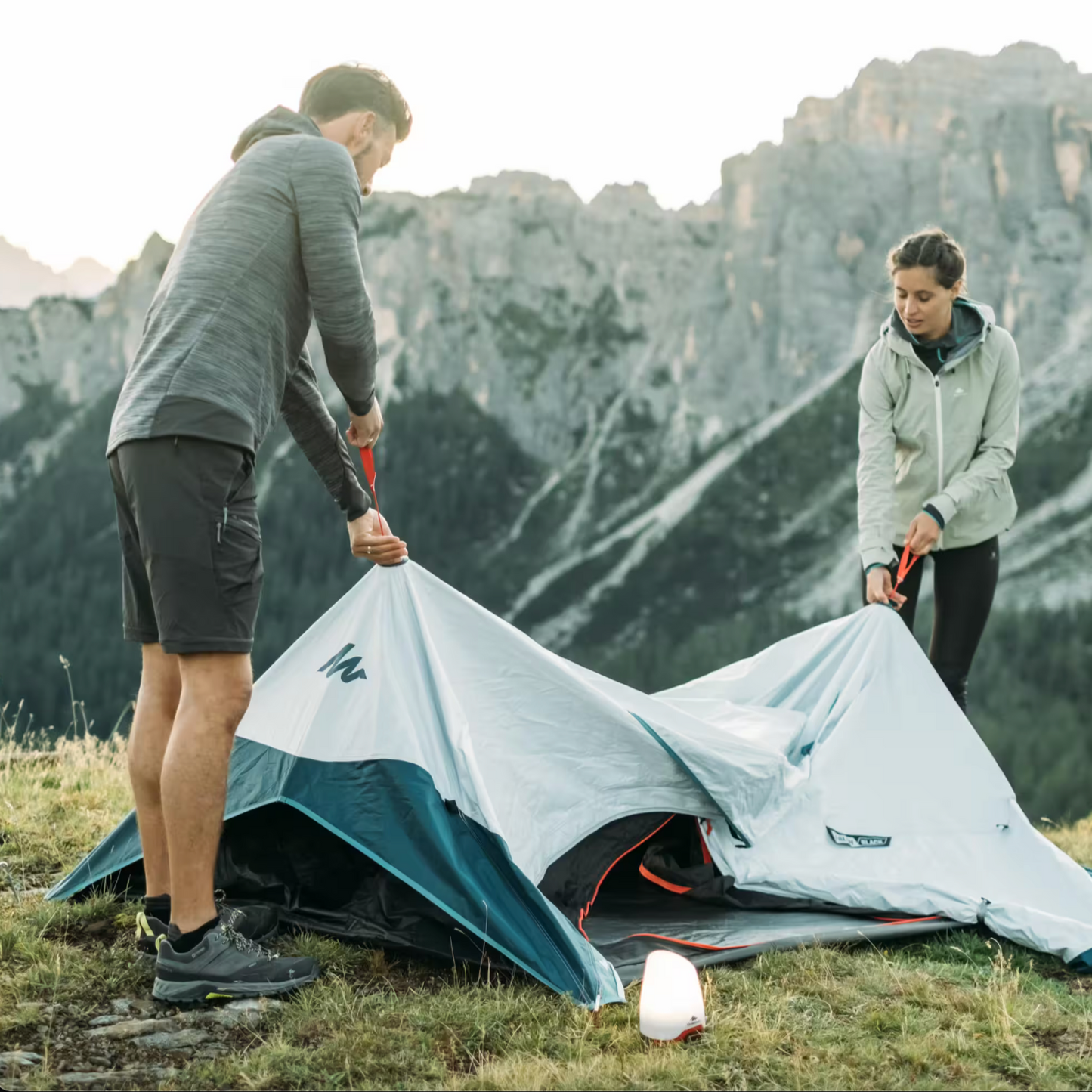 Decathlon Quechua 2 Seconds Easy Camping Tent - 2-Person - Fresh&Black