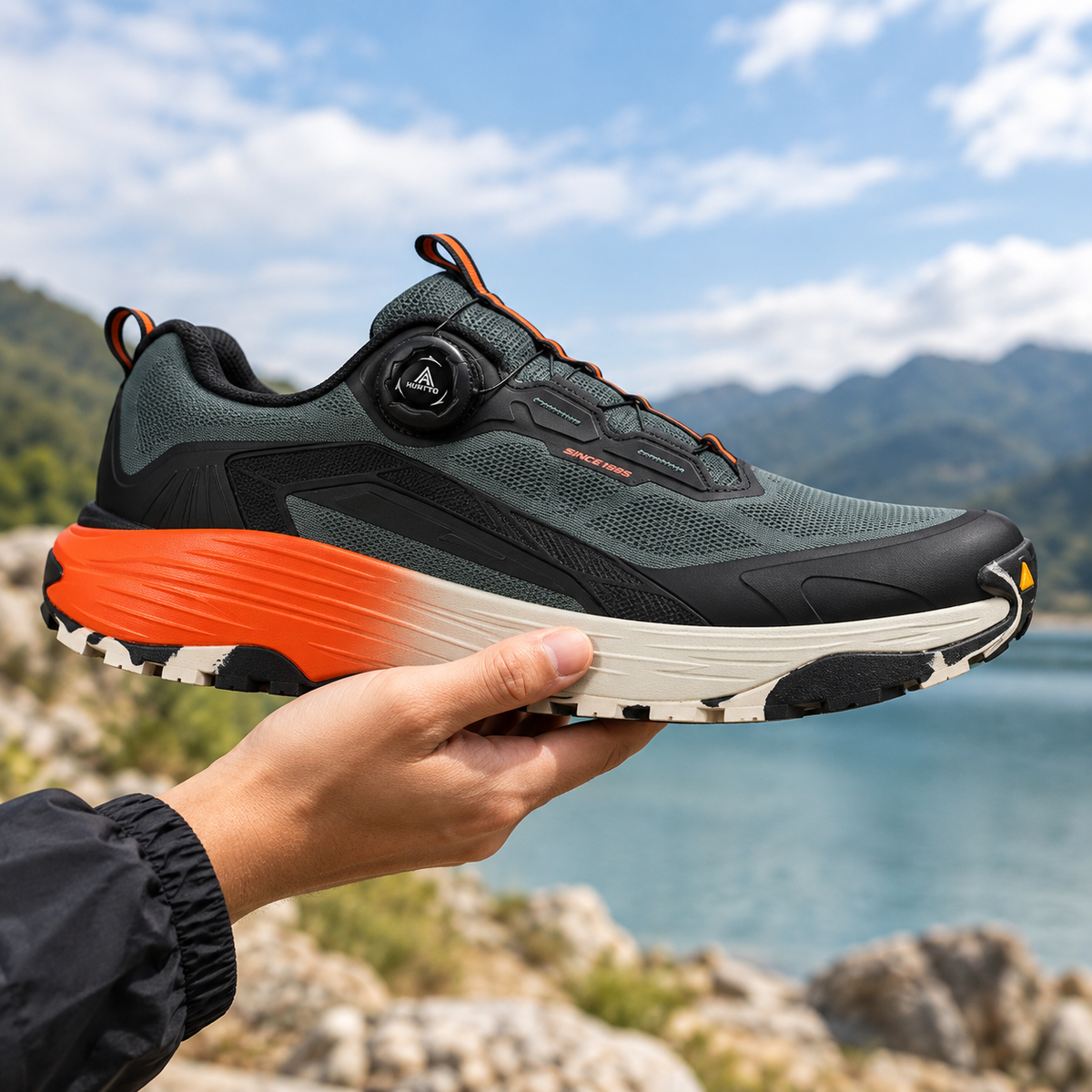 HUMTTO Men Breathable Hiking & Casual Shoes Anti Slip 360413A