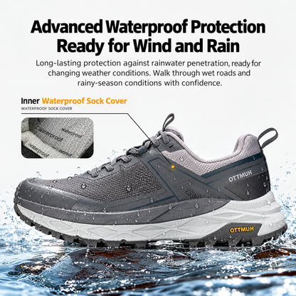 HUMTTO Men’s Waterproof Outdoor Hiking Shoes 360974A
