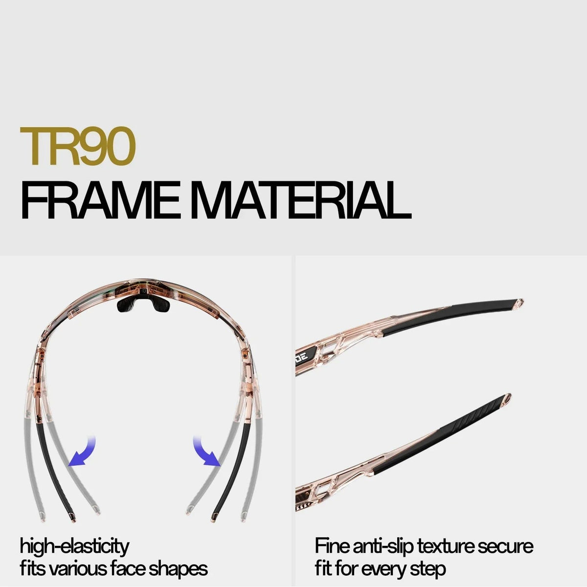 KAPVOE Polarized Hiking Outdoor Adventure Glasess K170-G