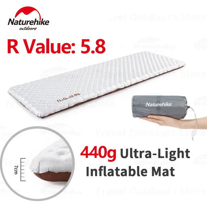 Naturehike R5.8 Ultralight Inflatable Mattress for Extreme Winter