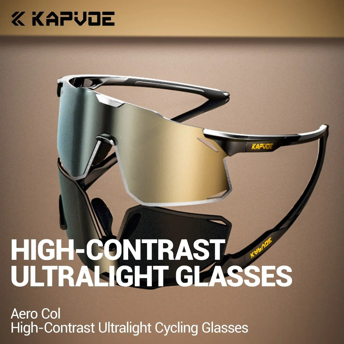 KAPVOE Unisex Sports Outdoor Hiking Running Sunglasses K347