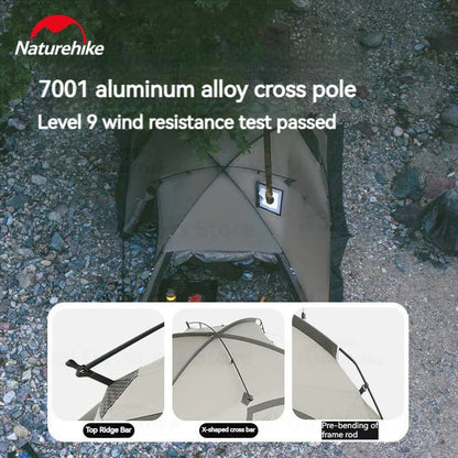 Naturehike One Bedroom One Living Room Tent With Chimney Hole