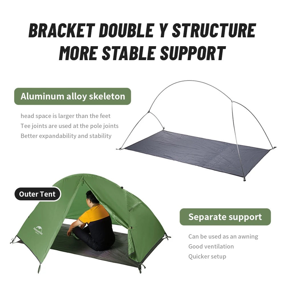 Naturehike Ultralight 1 Person Cycling Tent