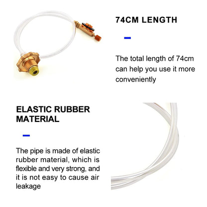 Widesea Brass Gas Tank Adapter Tube