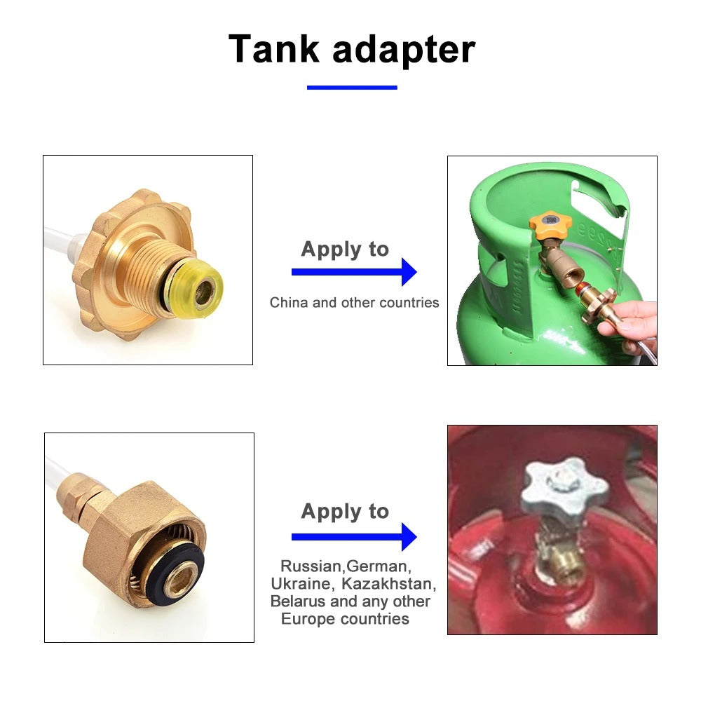 Widesea Brass Gas Tank Adapter Tube