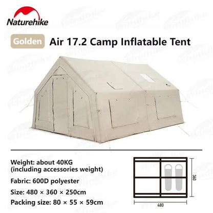 Naturehike Air 17.2 Outdoor Inflatable Waterproof Portable Tent