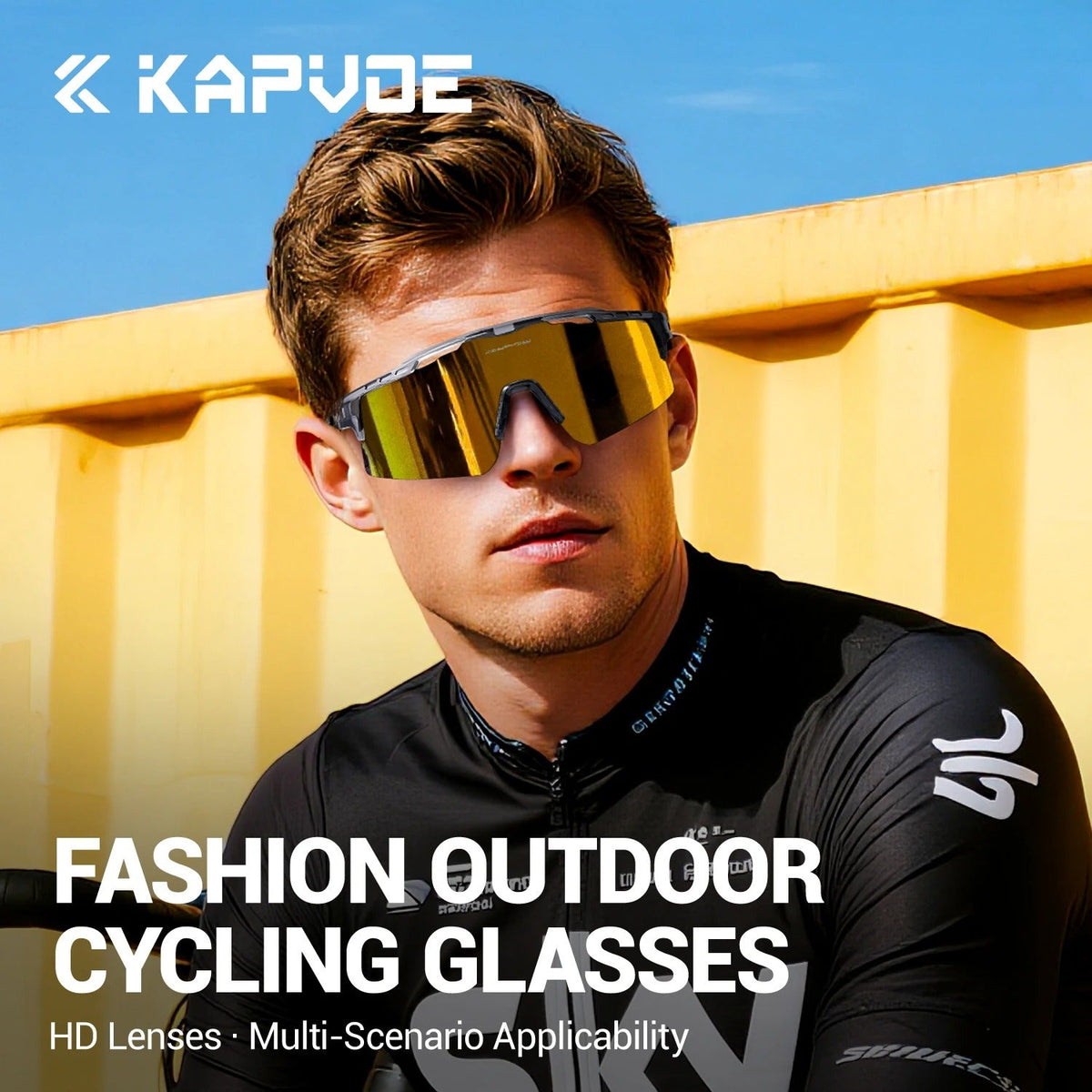 KAPVOE Hiking Outdoor Adventure Glasses TK75