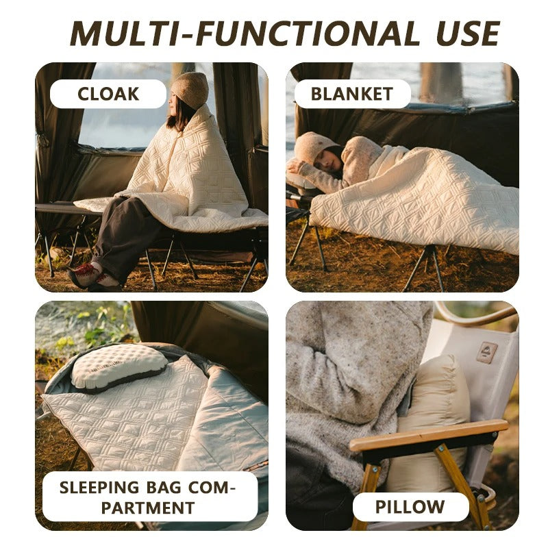 Naturehike USB Electric Heated Blanket, Shawl, Wearable Heating Pad Large