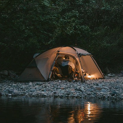 Naturehike One Bedroom One Living Room Tent With Chimney Hole