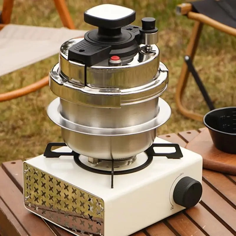Mini  1.2L Camping Outdoor Portable Pressure Cooker