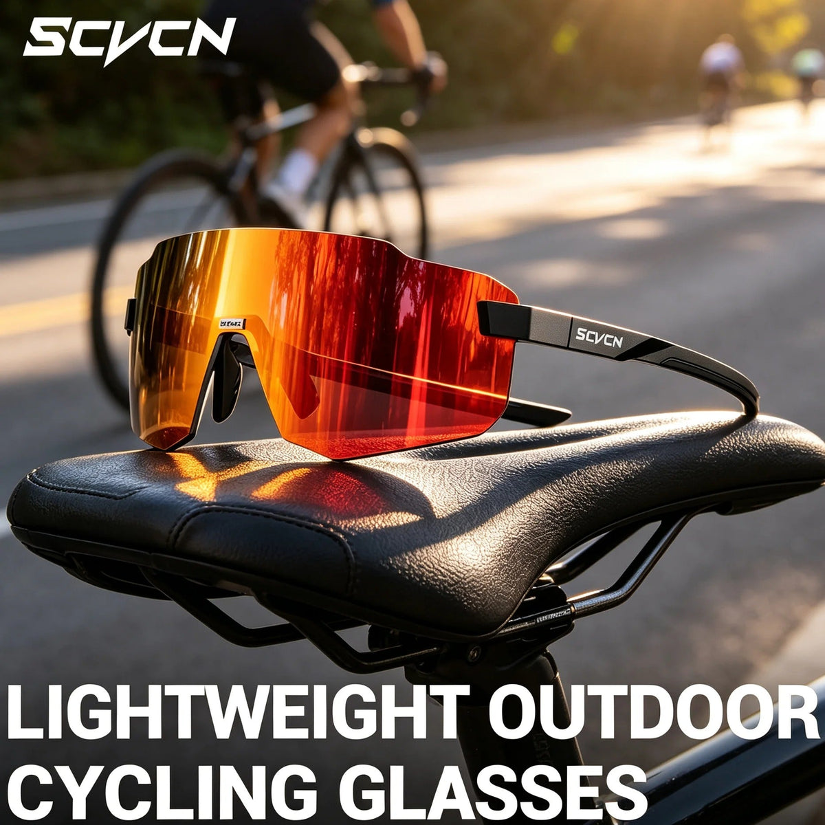 SCVCN UV400 Unisex Sport Outdoor Hiking Sunglasses S341B