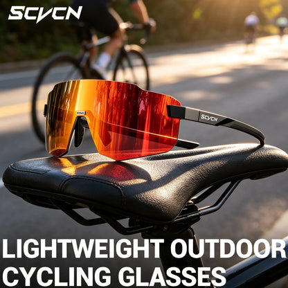 SCVCN UV400 Unisex Sport Outdoor Hiking Sunglasses S341B