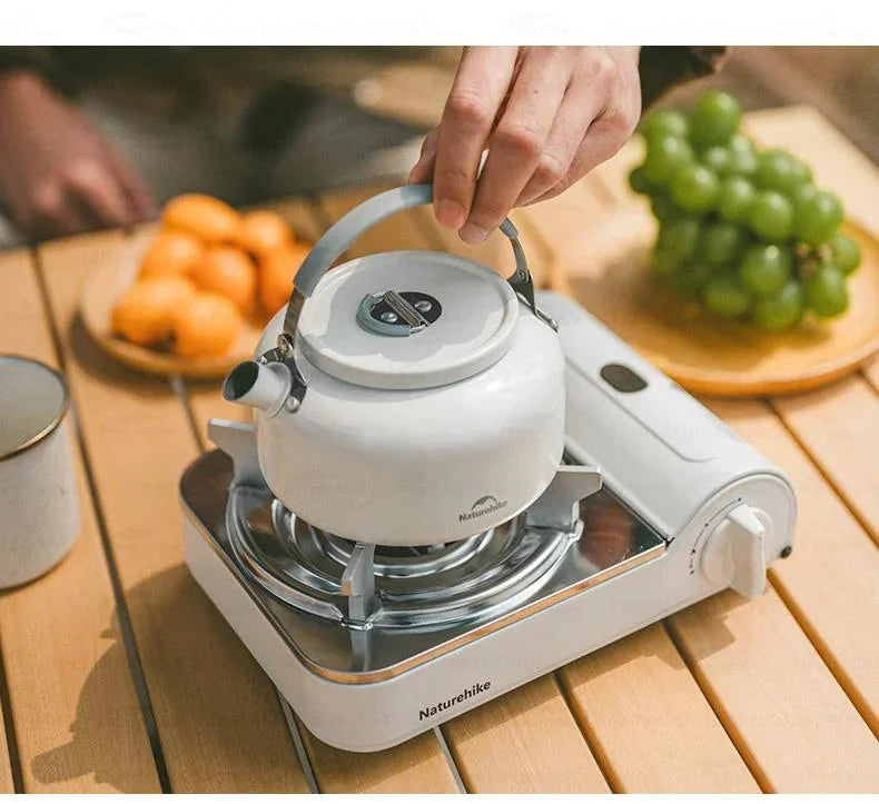 Naturehike Ultralight Ceramic Non-Stick Portable Camping Kettle 0.8L