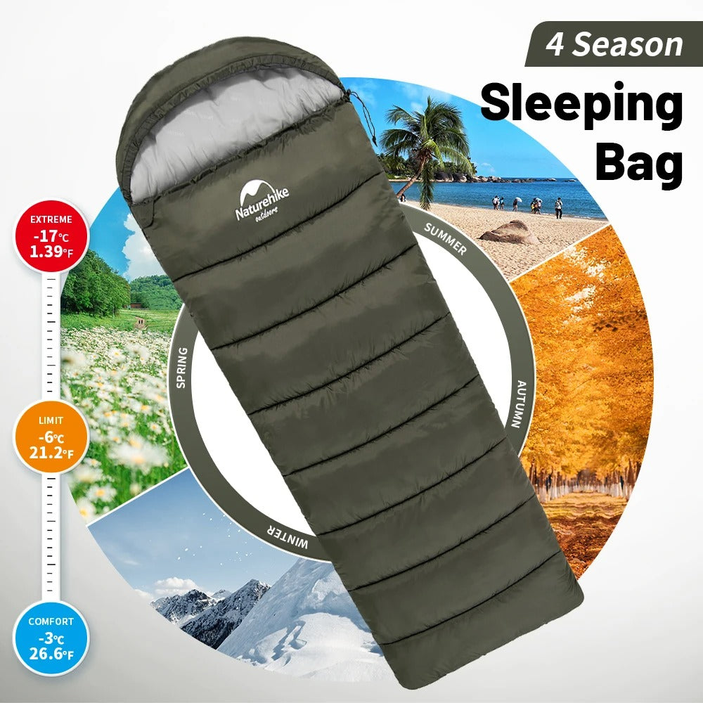 compact sleeping bag for backpacking
